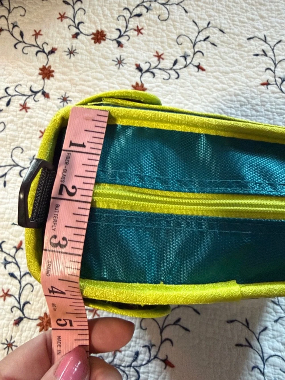 Five Star Teal Binder Organizer with Lime Trim